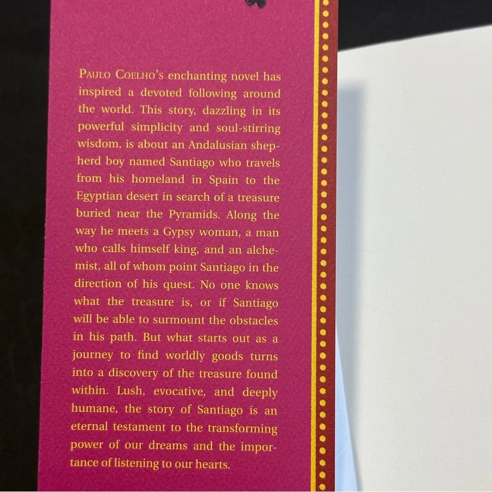 The Alchemist by Paulo Coelho | Fiction, Spiritual | Paperback Book - Picture 8 of 10